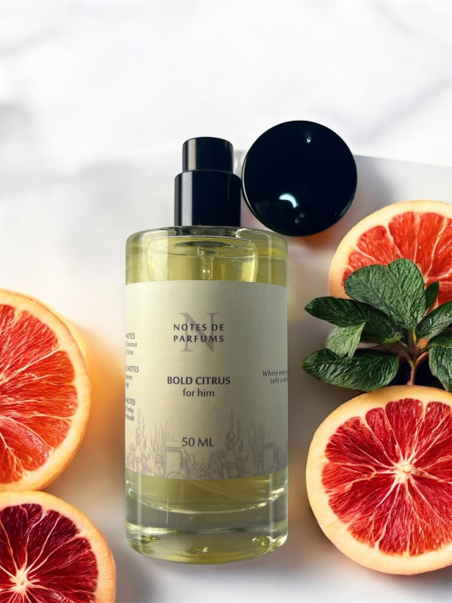 Bold Citrus – Zesty Citrus & Spice Perfume