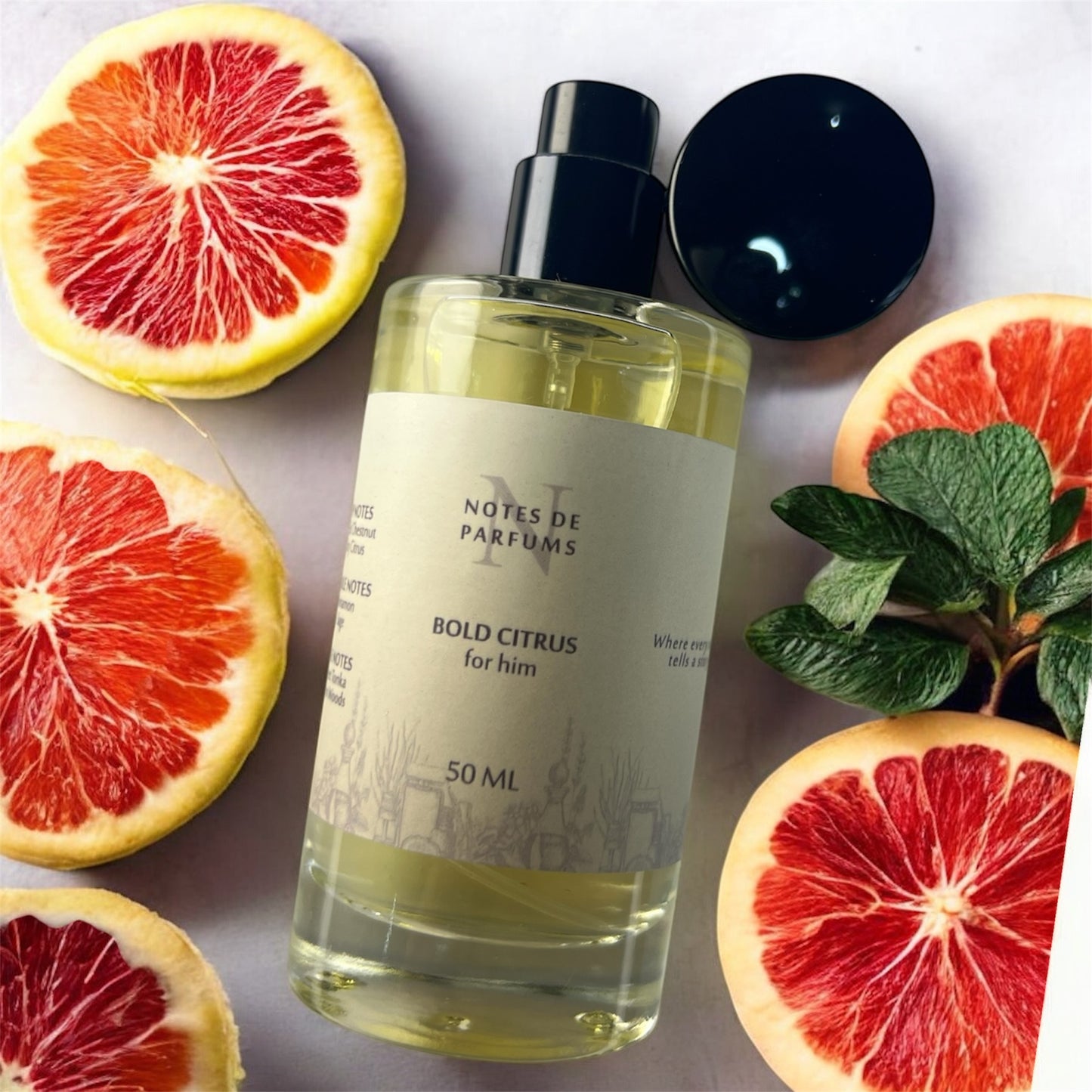 Bold Citrus – Zesty Citrus & Spice Perfume