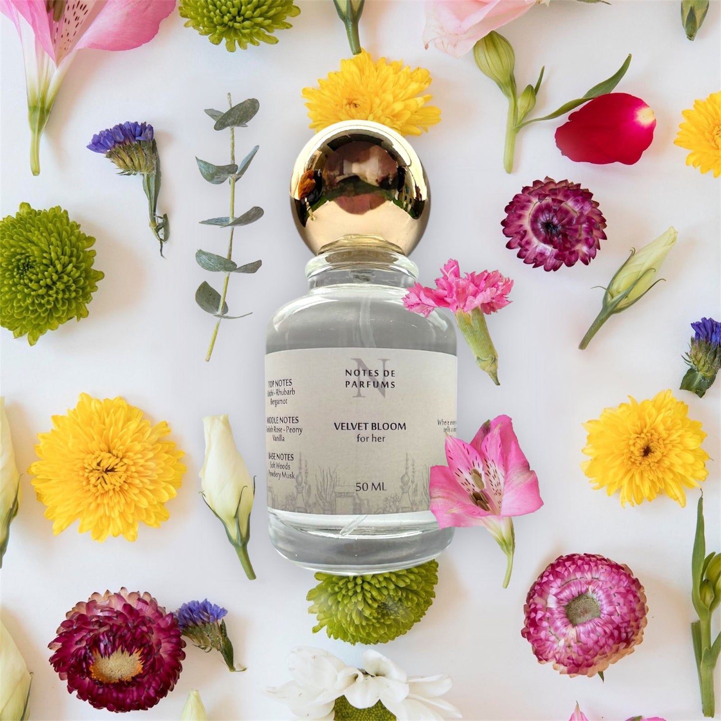 Velvet Bloom – For Her | A Romantic Floral Fragrance