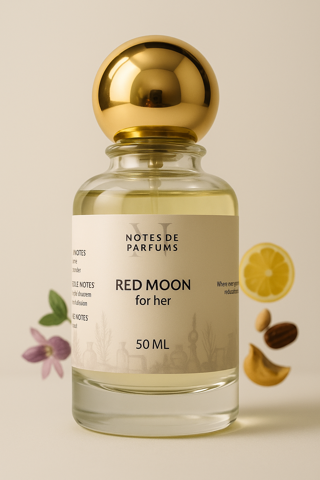 Red Moon – For Her | Bold Floral Amber Perfume