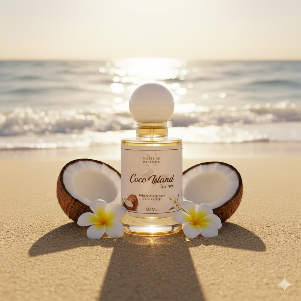 Coco Island – For Her | Tropical Floral Coconut Perfume
