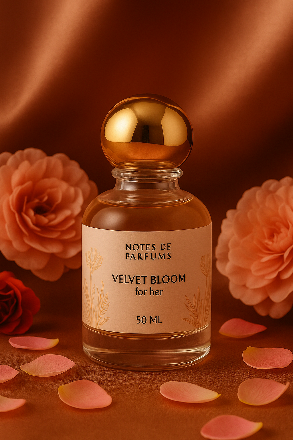 Velvet Bloom – For Her | A Romantic Floral Fragrance