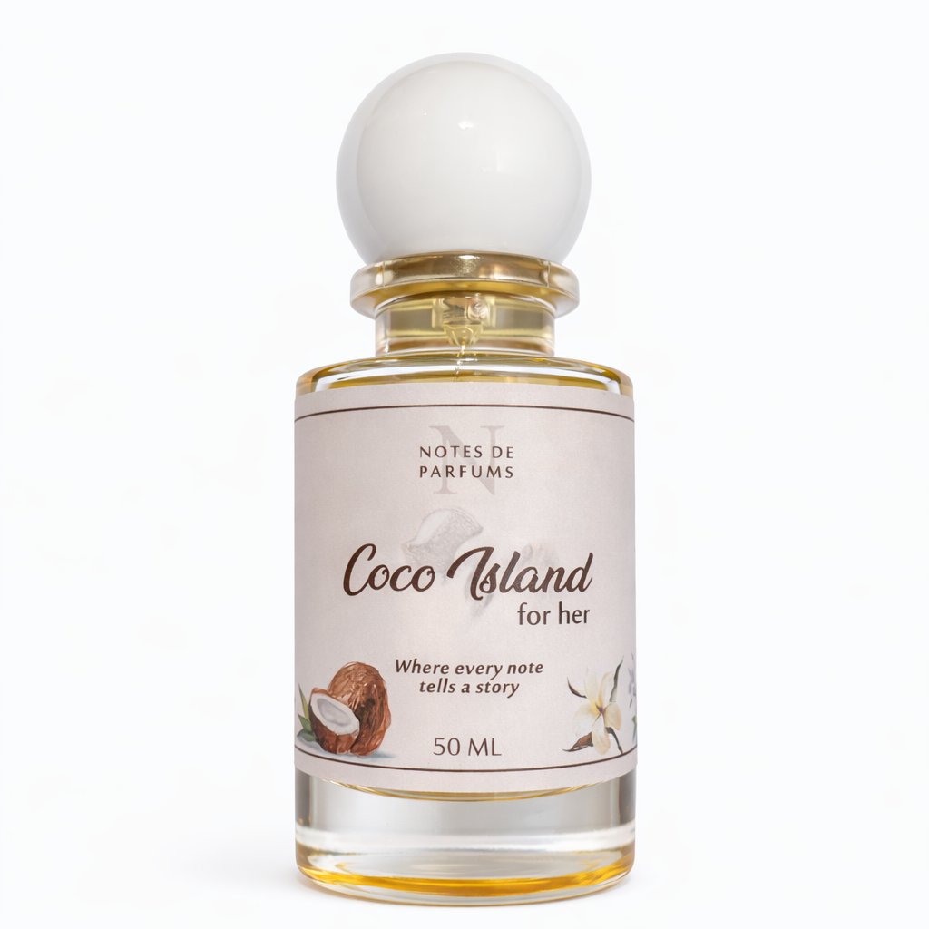 Coco Island – For Her | Tropical Floral Coconut Perfume