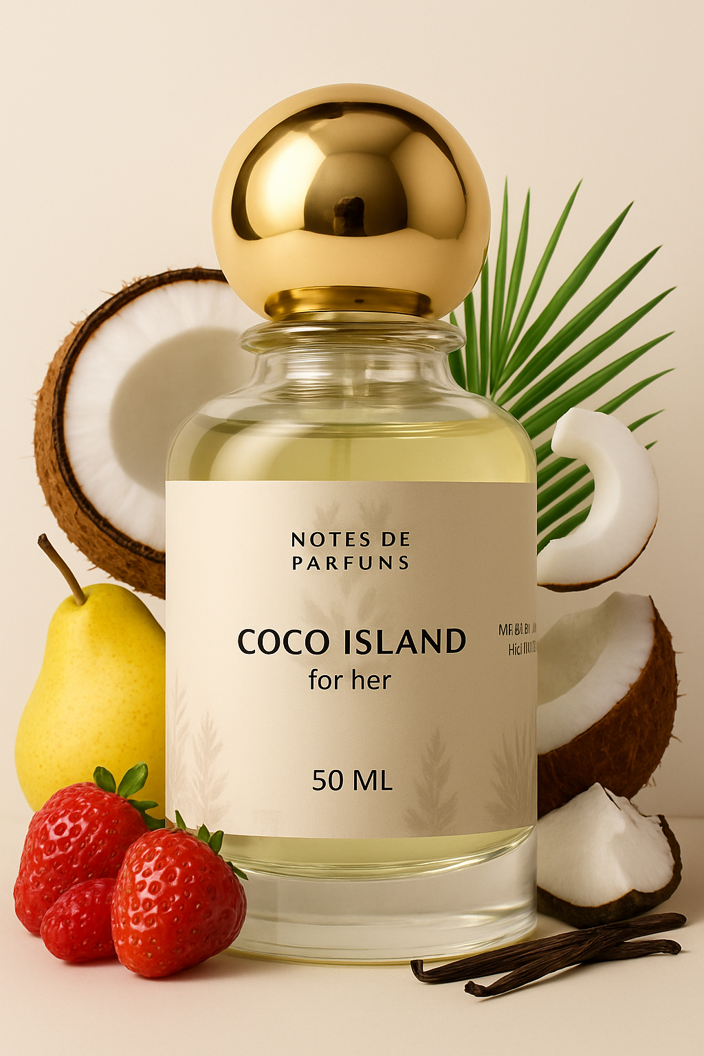 Coco Island – For Her | Tropical Floral Coconut Perfume