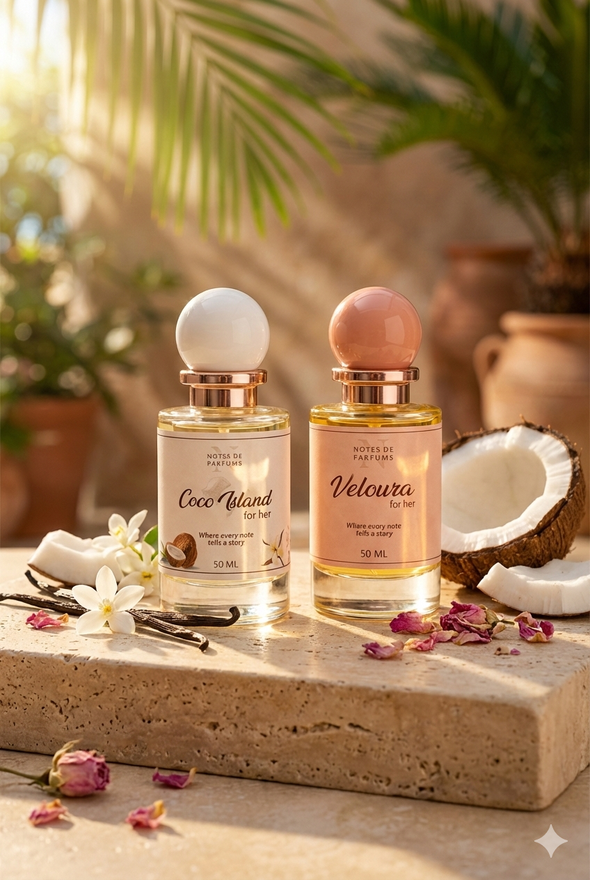Coco Island – For Her | Tropical Floral Coconut Perfume
