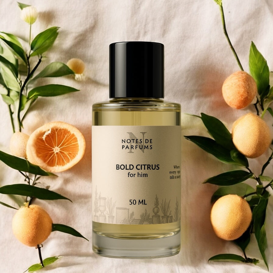 Bold Citrus – For Him |Zesty Citrus & Spice Perfume