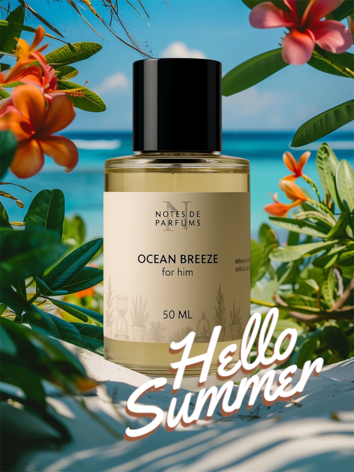 Ocean Breeze – For Him | Crisp Aquatic Citrus Perfume