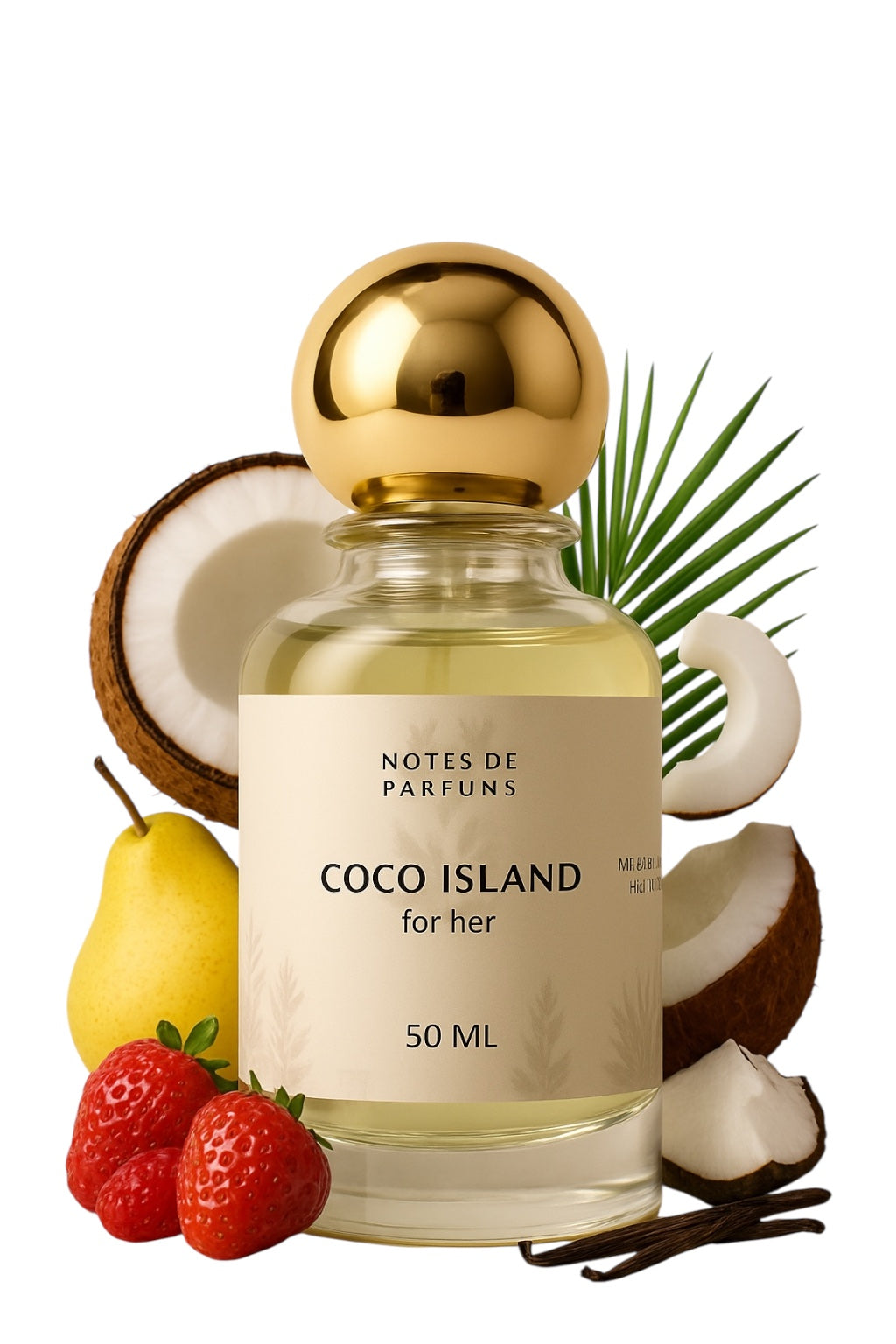 Coco Island – For Her | Tropical Floral Coconut Perfume