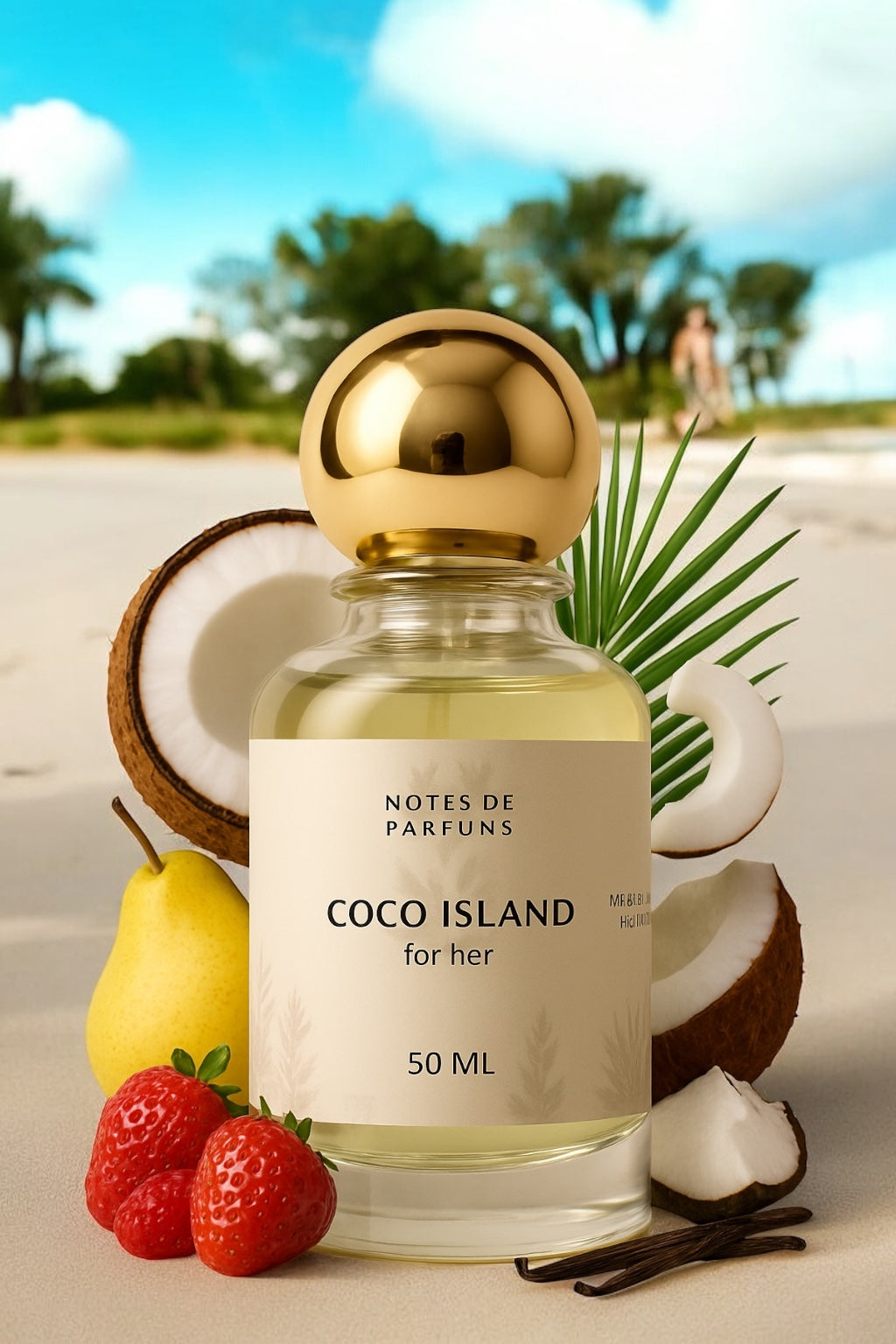 Coco Island – For Her | Tropical Floral Coconut Perfume
