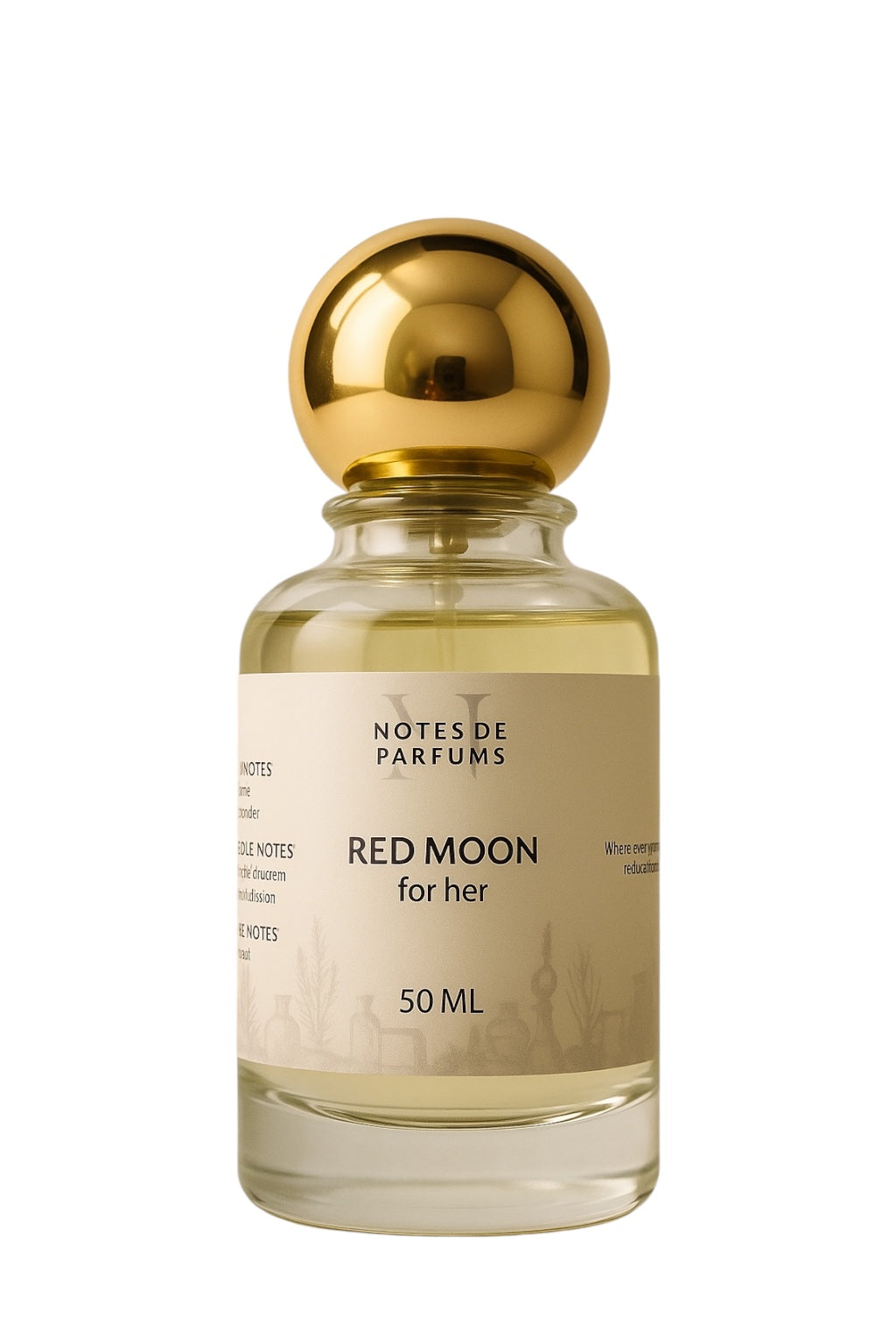 Red Moon – For Her | Bold Floral Amber Perfume